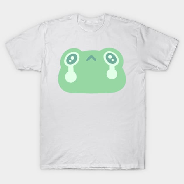 Sad Frog T-Shirt by Niamh Smith Illustrations